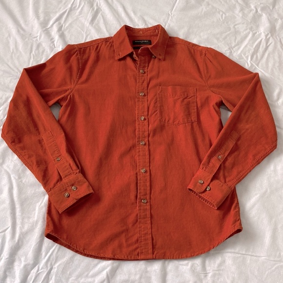Banana Republic Factory Slim Fine Wale Corduroy Shirt - Picture 3 of 7